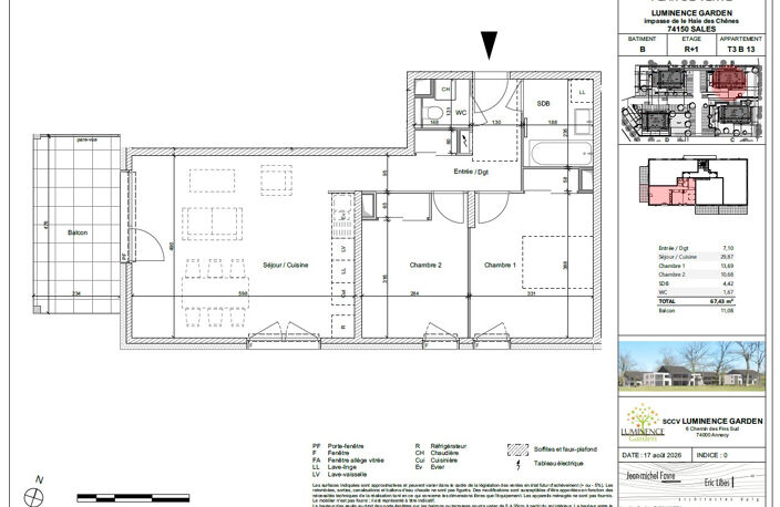 Découvrez « Luminence Garden » : un nouveau cadre de vie au cœur du village de Sales (74150) — photo 2
