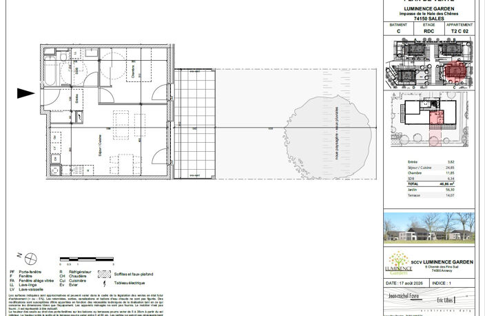 Découvrez « Luminence Garden » : un nouveau cadre de vie au cœur du village de Sales (74150) — photo 2