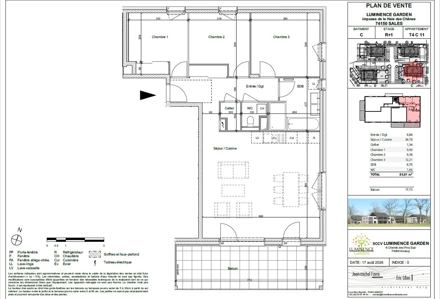 Découvrez « Luminence Garden » : un nouveau cadre de vie au cœur du village de Sales (74150) — photo 1