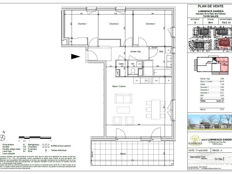 Découvrez « Luminence Garden » : un nouveau cadre de vie au cœur du village de Sales (74150) — photo 1