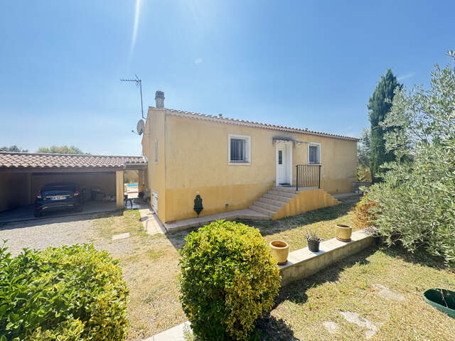 REGUSSE: villa 100m2 avec piscine, panneaux solaire — photo du bien