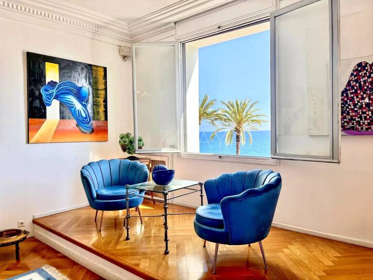 NICE – PROMENADE DES ANGLAIS, vente143,50 m2 vue mer panoramique — photo 1