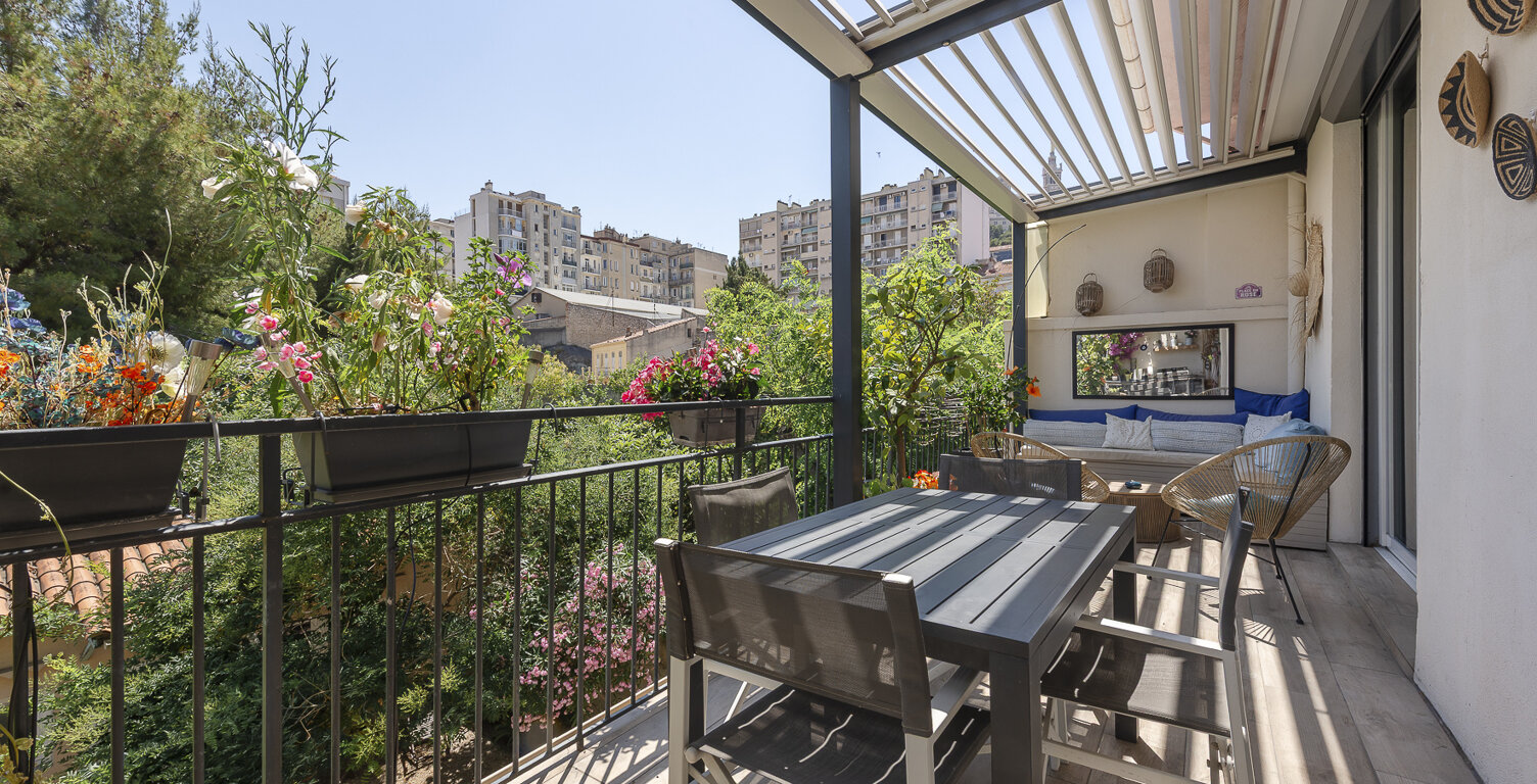 Terrasse avec vue sur Notre Dame de la Garde — photo 1
