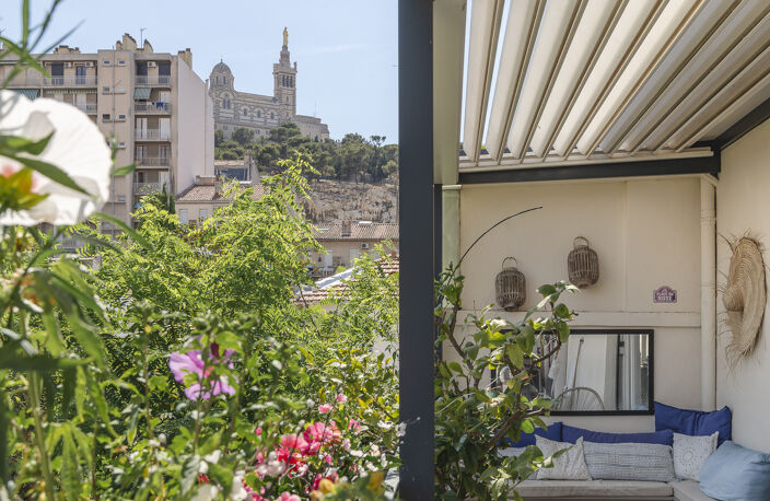 Terrasse avec vue sur Notre Dame de la Garde — photo 5