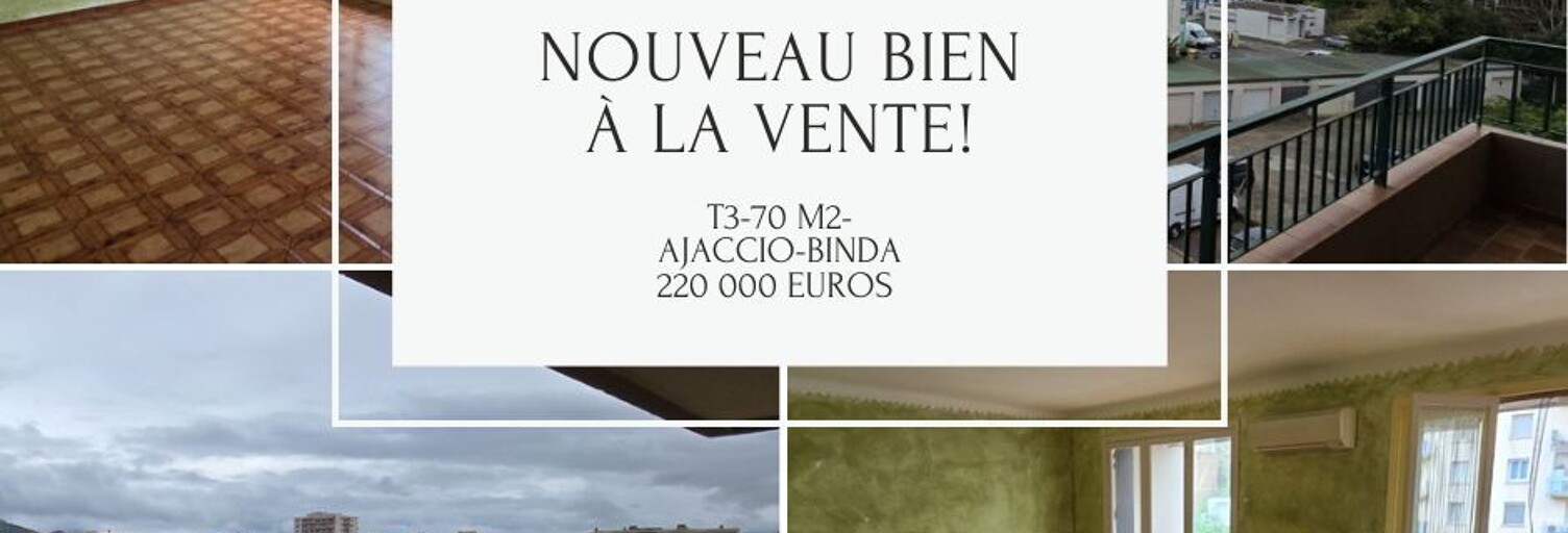 Appartement 3 Pièces 70 m² à vendre à Ajaccio (20000)