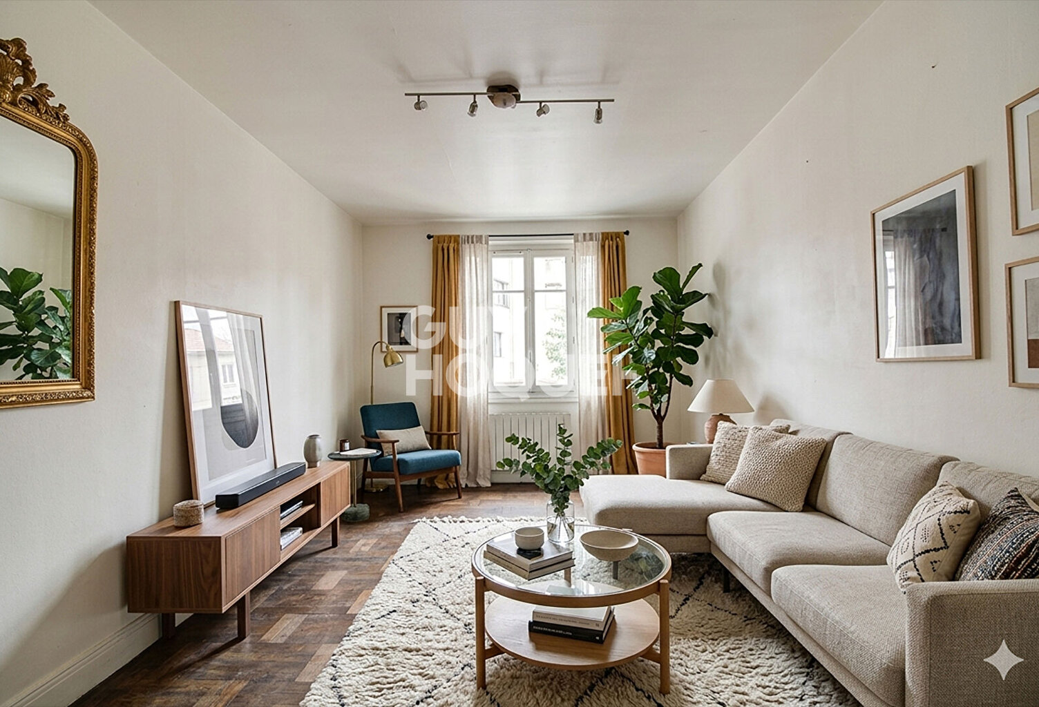 Sans Souci / Monplaisir - appartement T3 de 67m²,  avec cave, LYON 3ème (69003) — photo 1