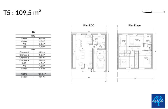 Maison neuve à vendre sur plan VEFA, 4 chambres — photo 2