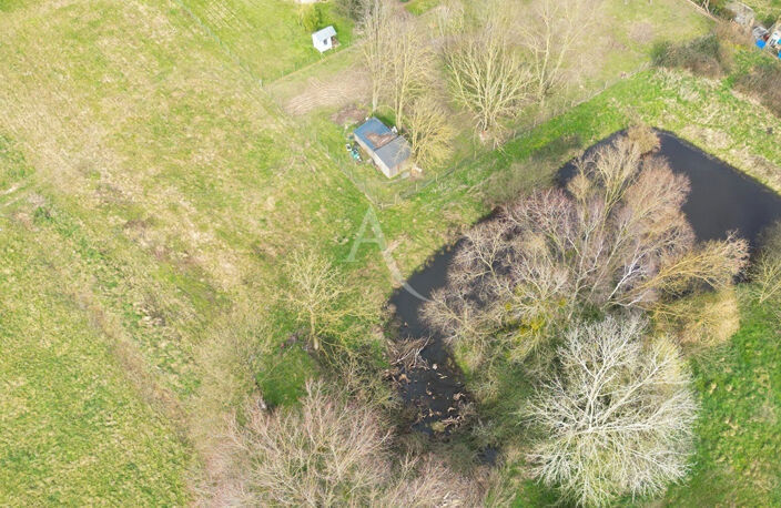 Terrain Constructible  non viabilisé avec étang Prée D'Anjou 6772 m² — photo 2