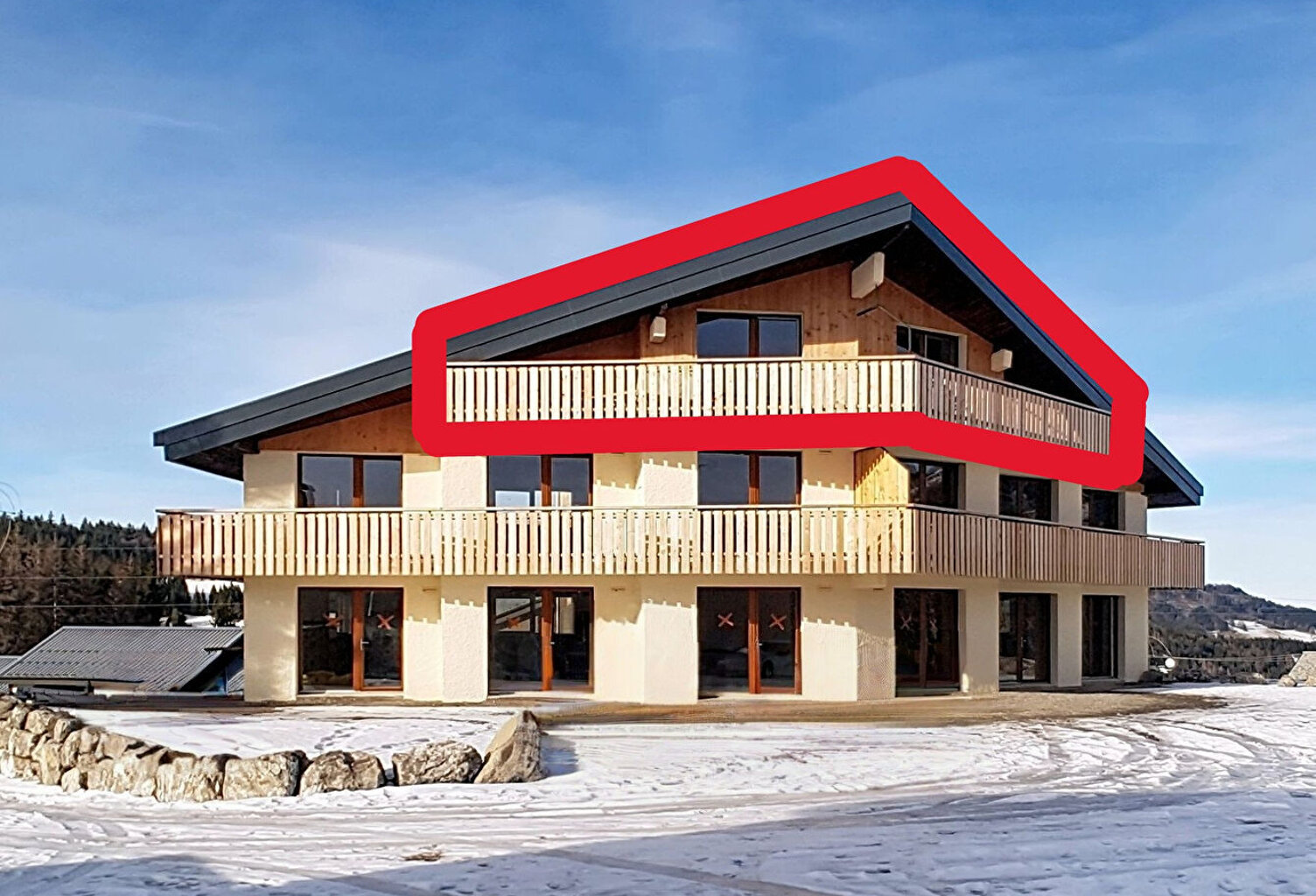 Station Hirmentaz - Bellevaux - Vue panoramique ! Appartement au dernier étage T3  65.93m2 — photo 1