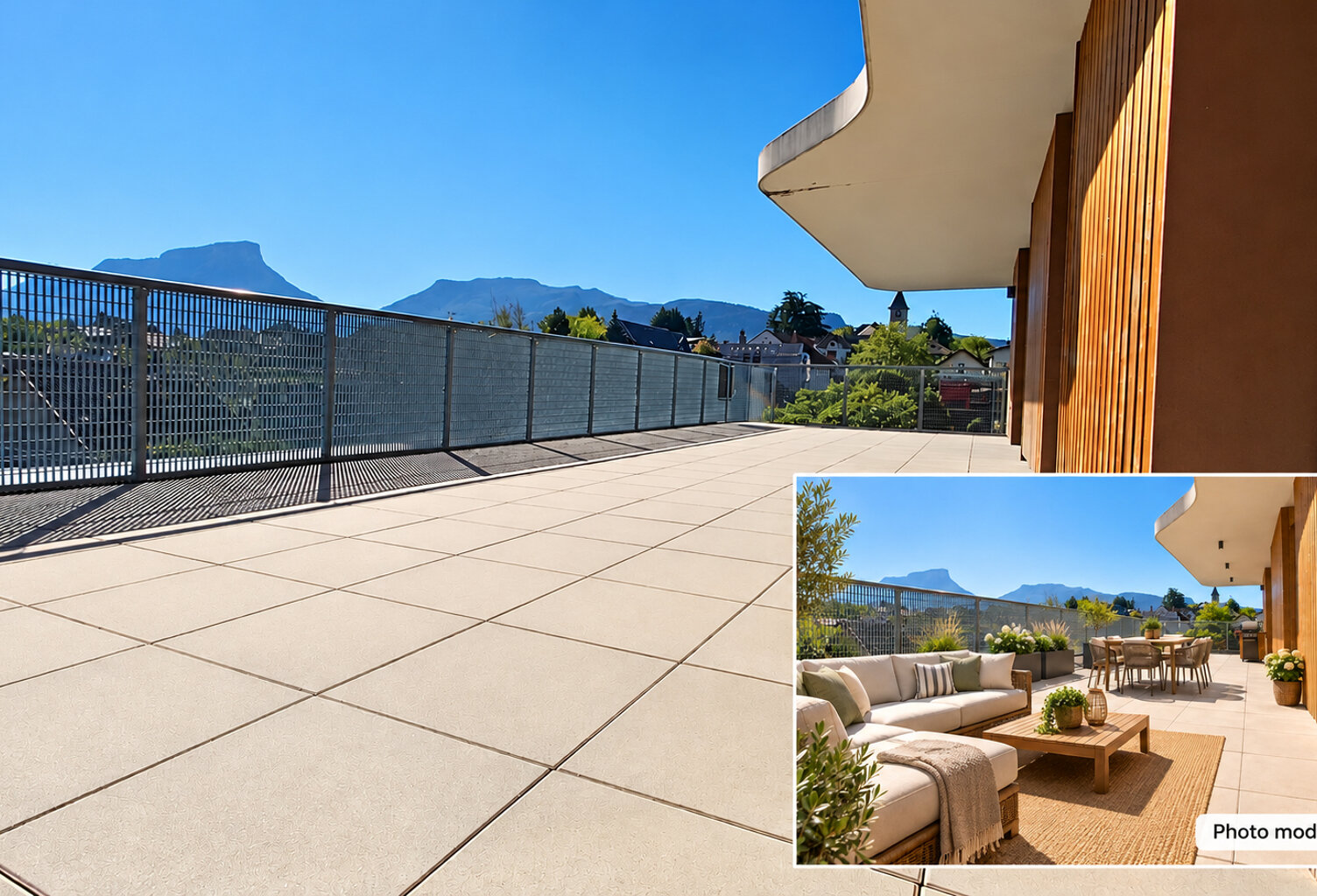 Dernier étage - T3 - terrasse 72m² — photo 1