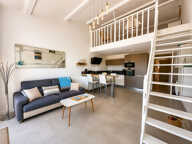 DUPLEX VUE MER AVEC GARAGE ET PLACE DE PARKING DANS RESIDENCE SECURISEE AVEC PISCINE AUX ISSAMBRES — photo 2