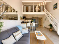 DUPLEX VUE MER AVEC GARAGE ET PLACE DE PARKING DANS RESIDENCE SECURISEE AVEC PISCINE AUX ISSAMBRES — photo 4