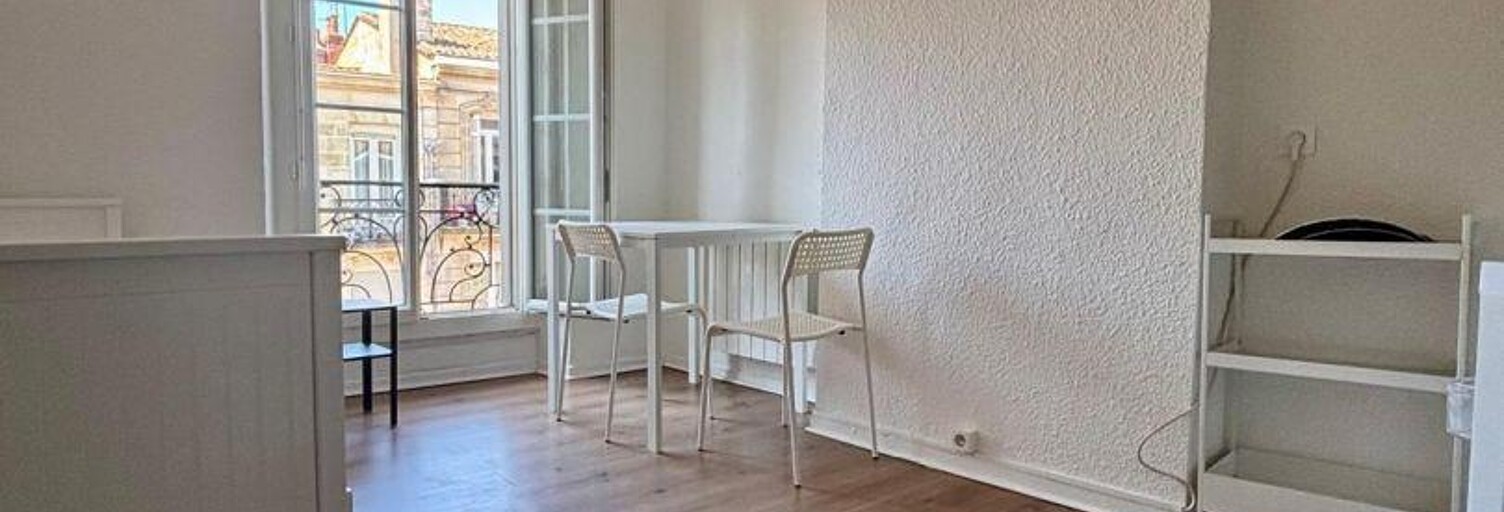 Appartement 1 Pièce 18 m² à louer à Bordeaux (33800)