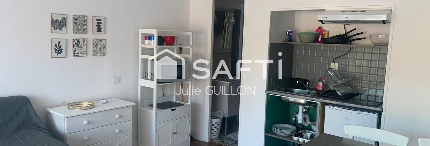Appartement 1 Pièce 21 m² à vendre à Saint-Nazaire (44600)