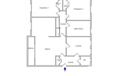 Appartement 3 pièces 180000 €