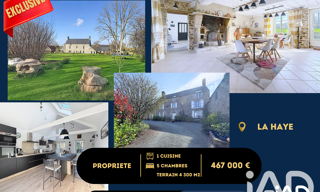 Maison 10 Pièces 290 m² à vendre à La Haye (50250)