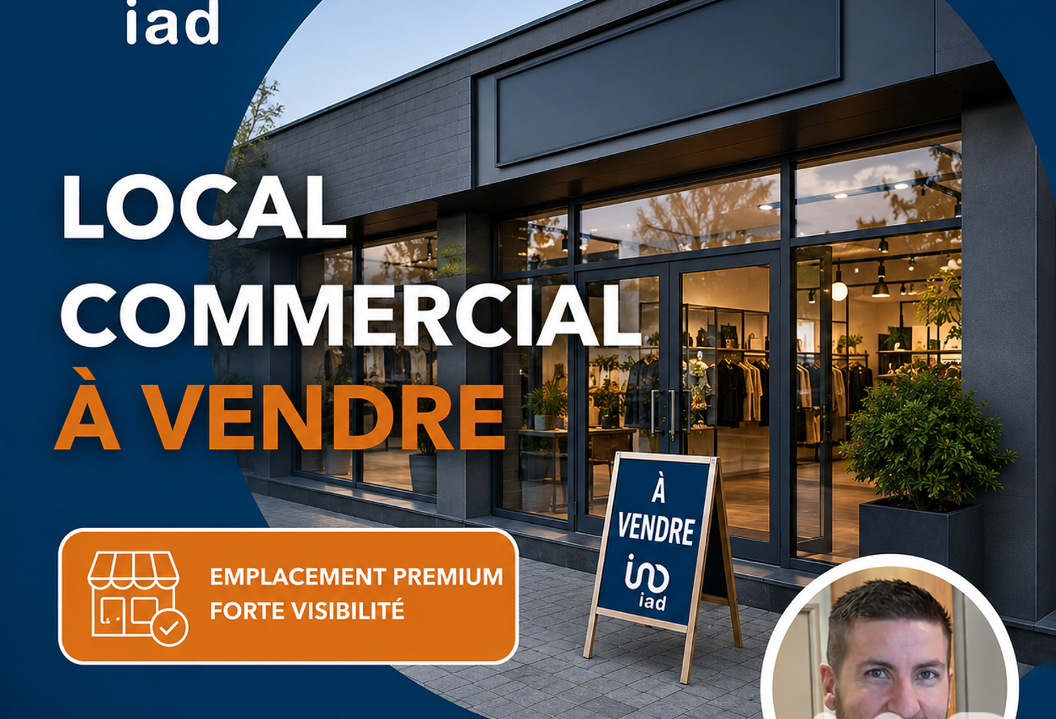 Vente Boutique/Local commercial 700 m&sup2; — photo 1