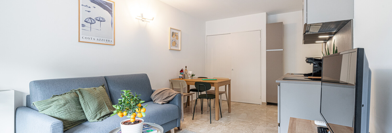 Appartement 2 Pièces 28 m² à louer à Nice (06300)