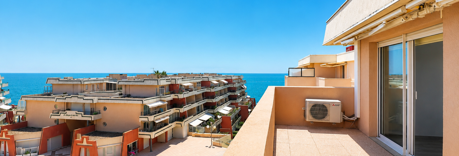 Appartement 2 Pièces 38 m² à vendre à Sète (34200)