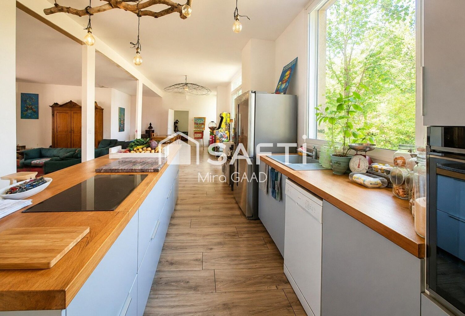 Ensemble maison avec terrain +hangar+dépendances +piscine — photo 1