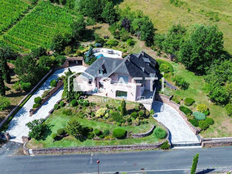 Magnifique villa d'architecte sur les hauteurs de Marcillac-Vallon — photo 1