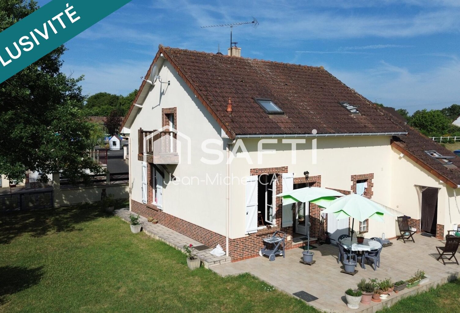 CERNOY-EN-BERRY : Maison de maçon de 119 m², 5 chambres, terrain clos et arboré de 929 m² — photo 1