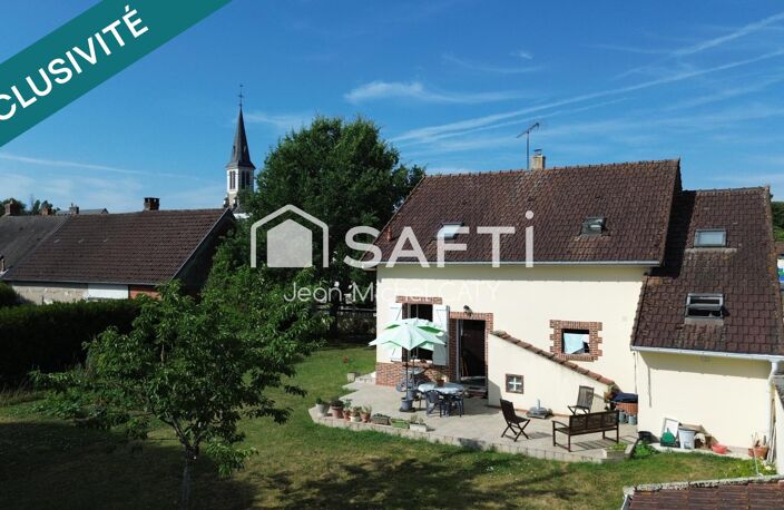 CERNOY-EN-BERRY : Maison de maçon de 119 m², 5 chambres, terrain clos et arboré de 929 m² — photo 2