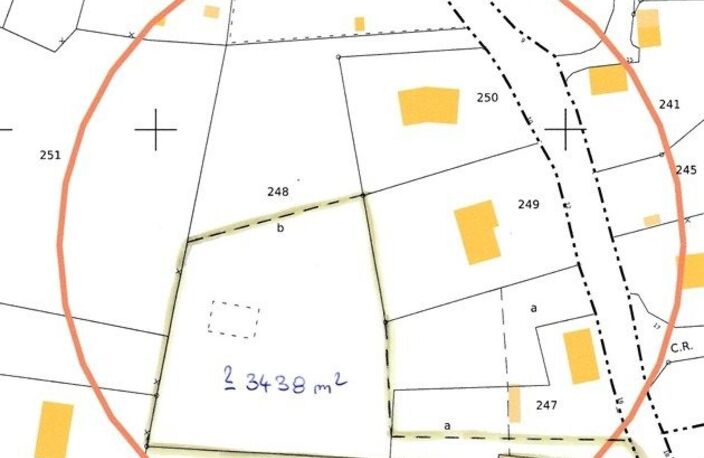 Terrain à bâtir de 3438 m², non viabilisé, La Bazoque — photo 3