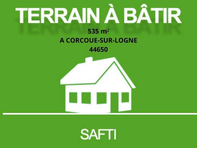 TERRAIN A BATIR 535 M² - CORCOUE-SUR-LOGNE 44650 — photo du bien