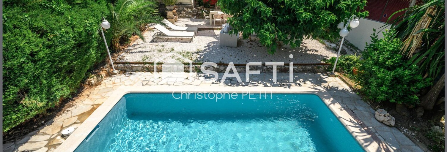 Maison 5 Pièces 122 m² à vendre à Cagnes-sur-Mer (06800)