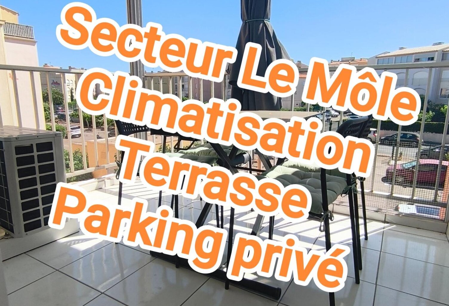 Studio excellent état - Parking privé - Proche mer — photo 1
