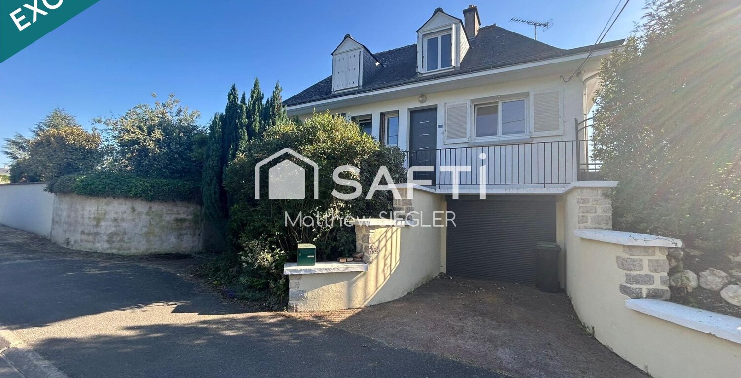 Maison familiale de 116 m² avec 4 chambres, sous-sol complet, terrain arboré de 1 077 m² et équipements énergétiques performants — photo 1