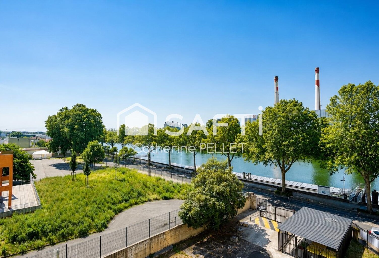 3 pièces traversant - Vue dégagée sur la Seine — photo 1