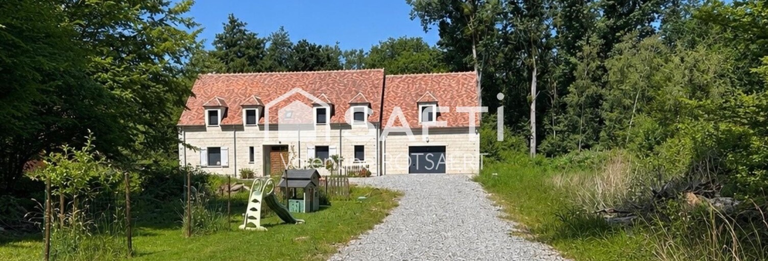 Maison 10 Pièces 300 m² à vendre à Saint-Jean-aux-Bois (60350)