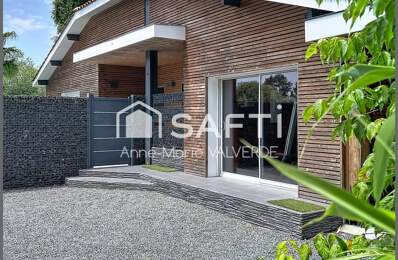 LACANAU VILLE 170 m²  PISCINE CHAUFFÉE  GARAGE  TERRAIN DE 941 m² — photo du bien