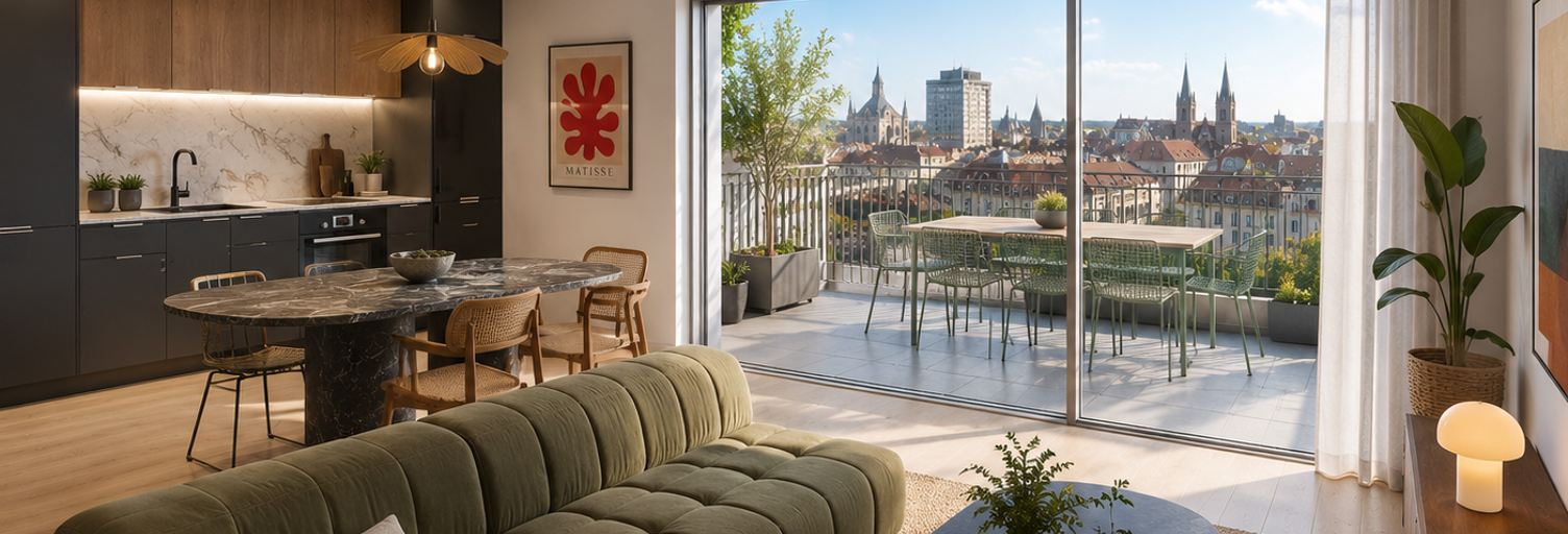 Appartement 3 Pièces 38 m² à vendre à Nancy (54000)