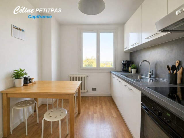 Appartement à vendre – 4 pièces – 68m² - 3 ch - cave et parking – centre nord de Rennes – quartier Sévigné — photo du bien