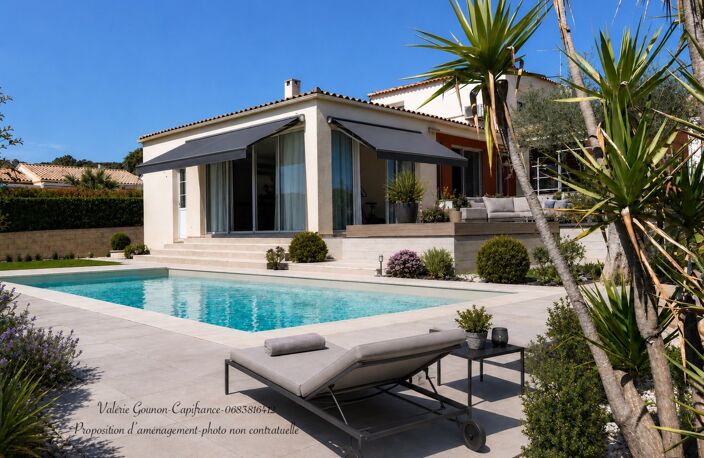 Maison à vendre 6 pièces JUVIGNAC (34)-170m2-3 chambres-Studio-Piscine-Terrain 850m2-Sous-sol-Double Garage — photo 5