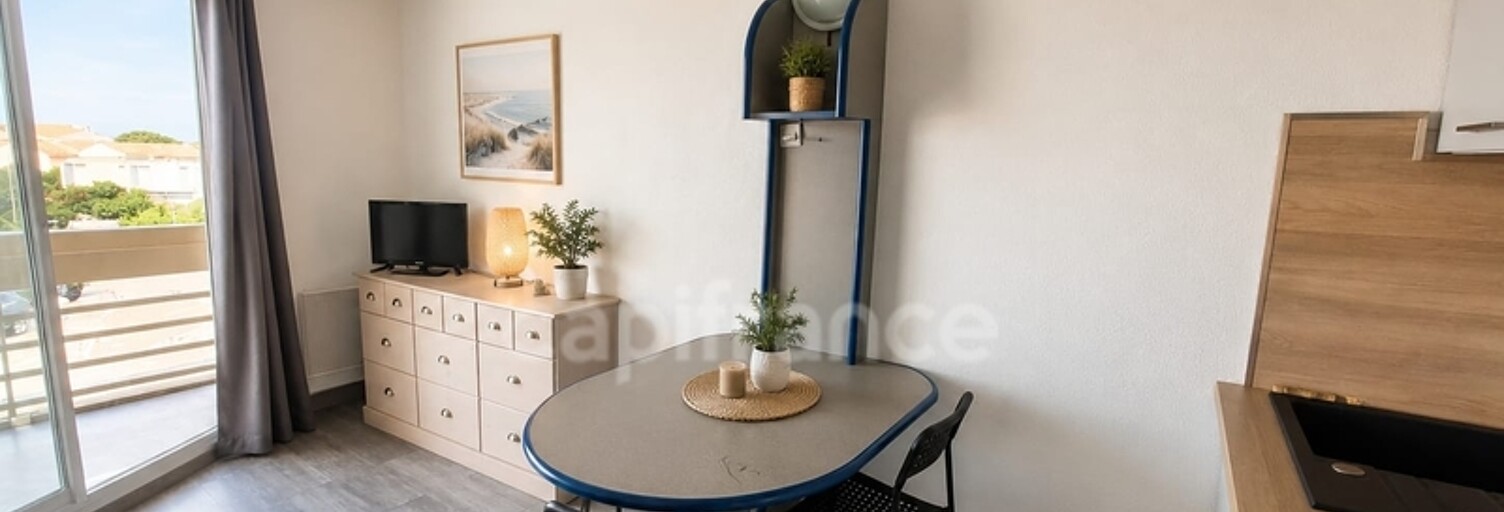 Appartement 1 Pièce 19 m² à vendre à Canet-en-Roussillon (66140)