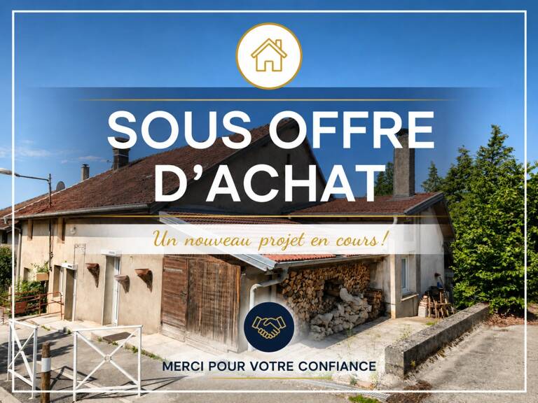Maison à vendre 5 pièces EVANS (39) — photo 1