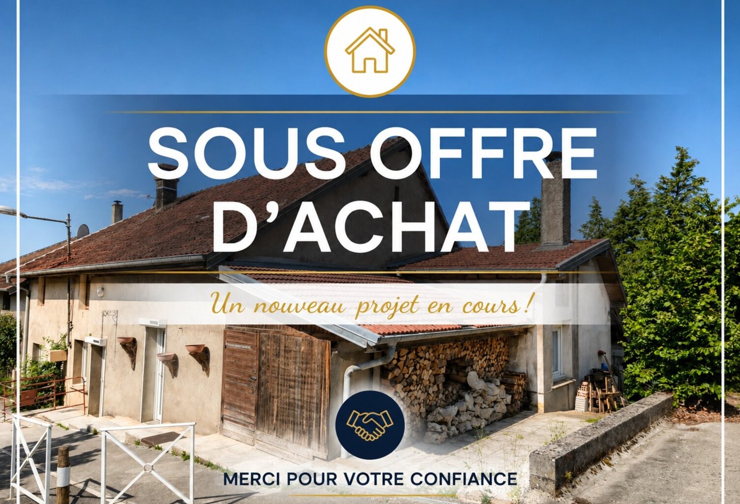 Maison à vendre 5 pièces EVANS (39) — photo 1