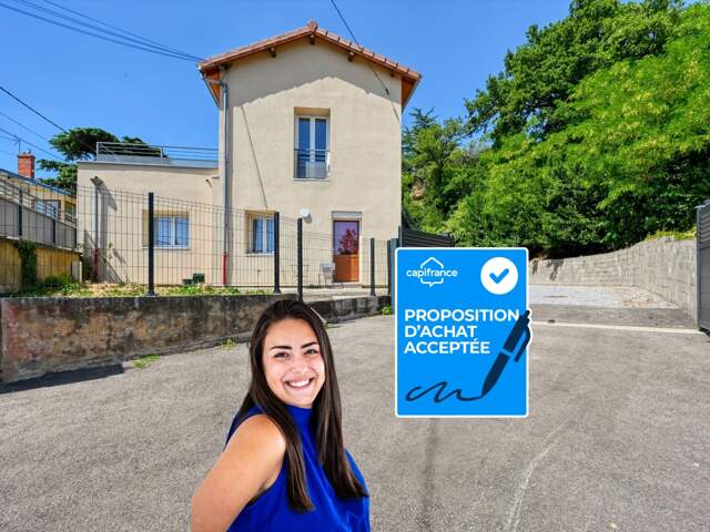 Maison en limite de campagne - 6 Pièces - Hauteurs de Givors - Divisée en 2 appartements - Potentiel locatif — photo du bien