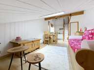 Appartement mansardé rénové à 50 m du télésiège - BELLEVAUX HIRMENTAZ (74) — photo 2