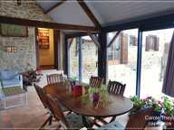 Dpt Creuse (23), à vendre proche Crozant maison de 3 chambres de 136 m2, véranda, garage, piscine, gîte de deux chambres - Terrain  6375m2 — photo 4