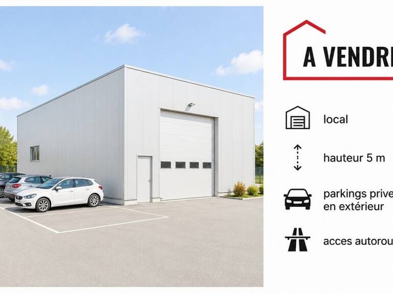 Local/bureau à vendre VILLEFRANCHE SUR SAONE (69) - Local d'activités proximité immedaite autoroute 380 m2 — photo 1