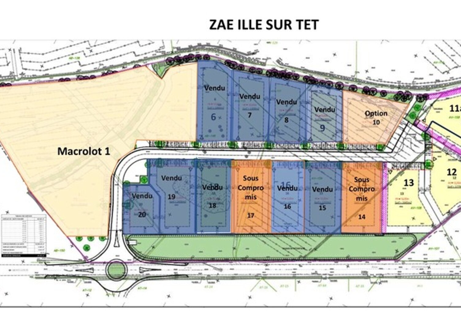 Dpt Pyrénées Orientales (66), à vendre ILLE SUR TET terrain constructible 1875 m², plat, vaibilisé — photo 1