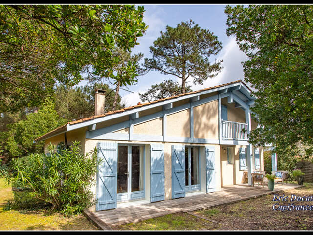 Maison à vendre 6 pièces CAP FERRET (33) 112 m² , 400 m plage, sans travaux calme residentiel verdoyant — photo du bien