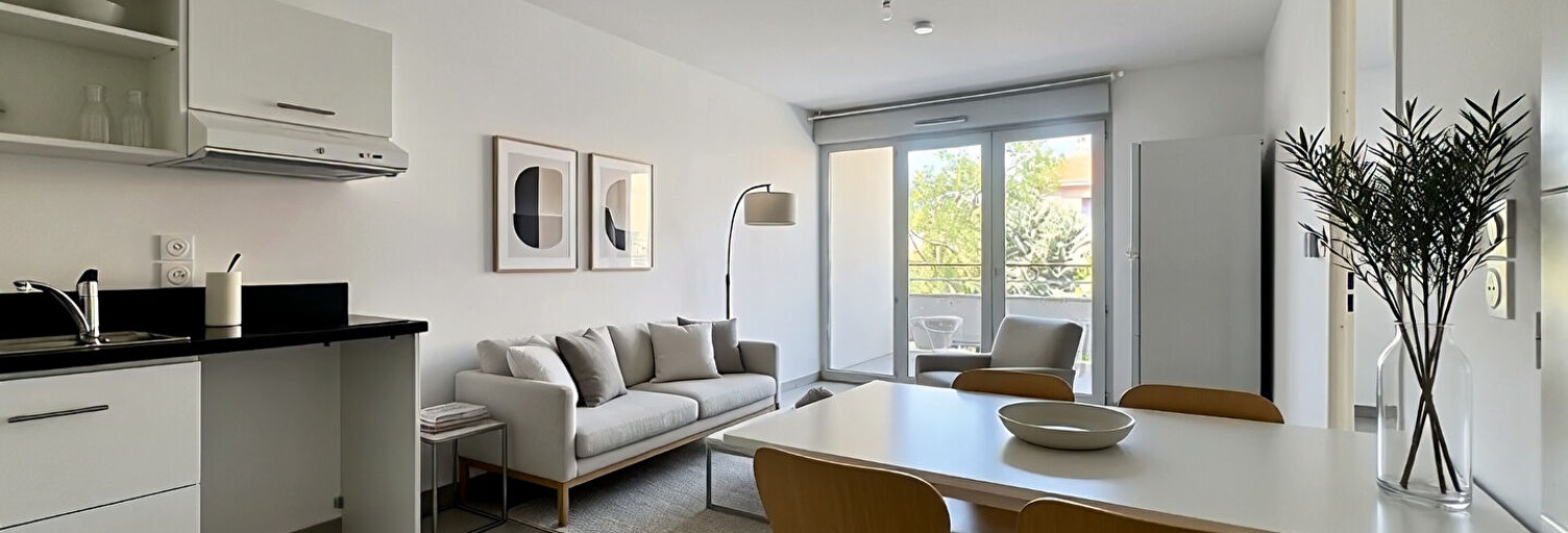 Appartement 2 Pièces 38 m² à vendre à Vitrolles (13127)