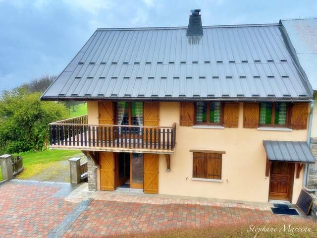 Dpt Savoie (73), à vendre ALBIEZ, maison P5, terrain, vue dégagée — photo du bien