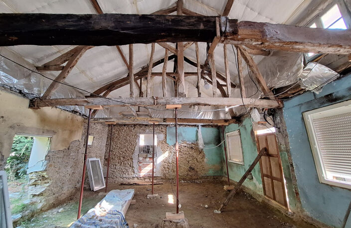   Maison en pierre à rénover – Fort potentiel à Plaisance-du-Gers – Terrain 1 569 m² – Dépendances & véranda — photo 4